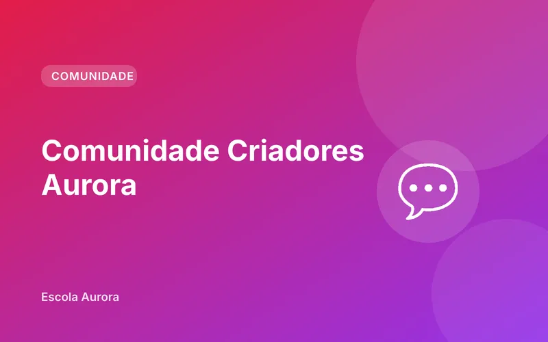 Comunidade Criadores Aurora